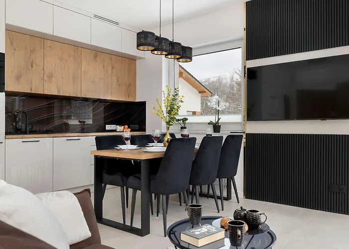 Appartamento Dwupoziomowy W Wisle Z Widokiem Na Gory, Biurkiem I Klimatyzacja By Renters