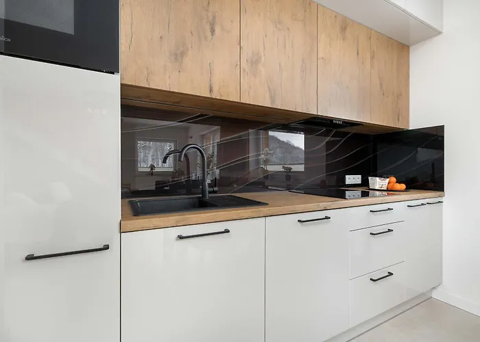 Dwupoziomowy W Wisle Z Widokiem Na Gory, Biurkiem I Klimatyzacja By Renters Appartamento Wisła