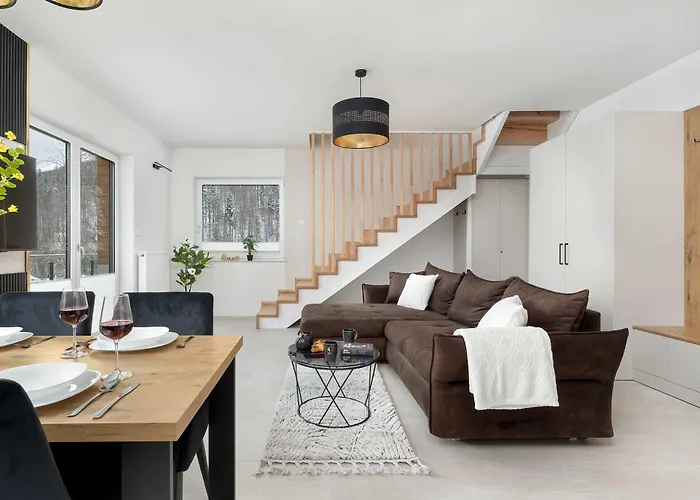 Dwupoziomowy W Wisle Z Widokiem Na Gory, Biurkiem I Klimatyzacja By Renters Appartamento *