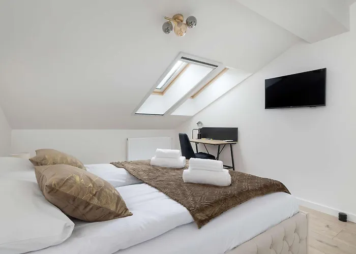 Dwupoziomowy W Wisle Z Widokiem Na Gory, Biurkiem I Klimatyzacja By Renters *