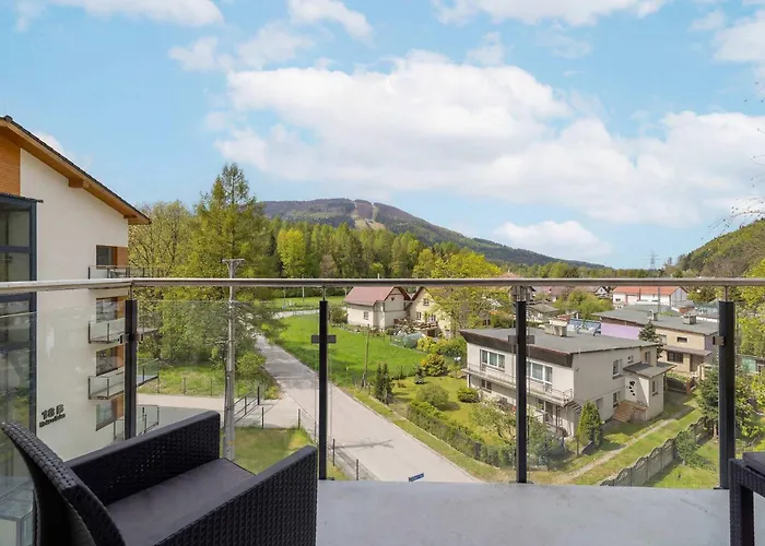 Dwupoziomowy W Wisle Z Widokiem Na Gory, Biurkiem I Klimatyzacja By Renters Appartamento *